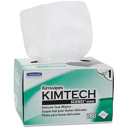 SERVIETTES KIMWIPES-KIMTECH SCIENCE 4 1/2 X 8 X 1/2 '' 280/T   34155