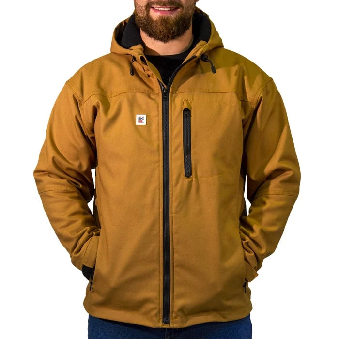 MANTEAU BIG BILL DUCK DOUBLÉ LAINE    JKT01-BLK