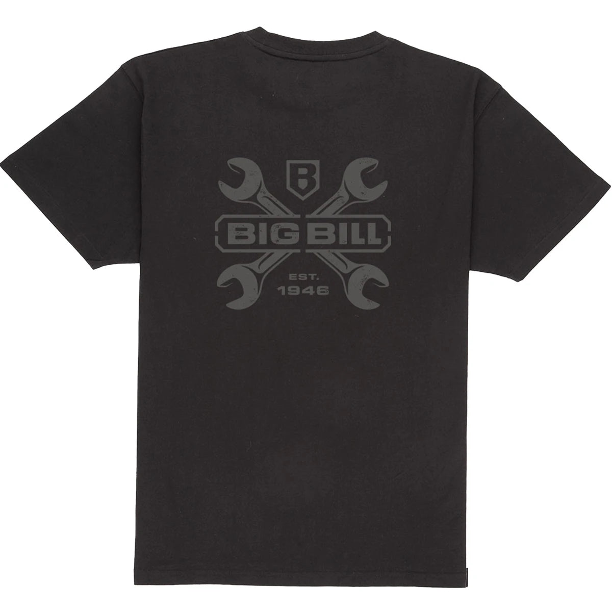 T-SHIRT BIG BILL 100 % COTON AVEC LOGO   M180B