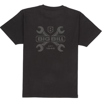 T-SHIRT BIG BILL 100 % COTON AVEC LOGO   M180B
