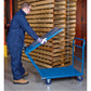 Shelf/Platform Carts, Steel, 24" W x 36" D x 40" H, Platform Capacity 1300 lb MB391 