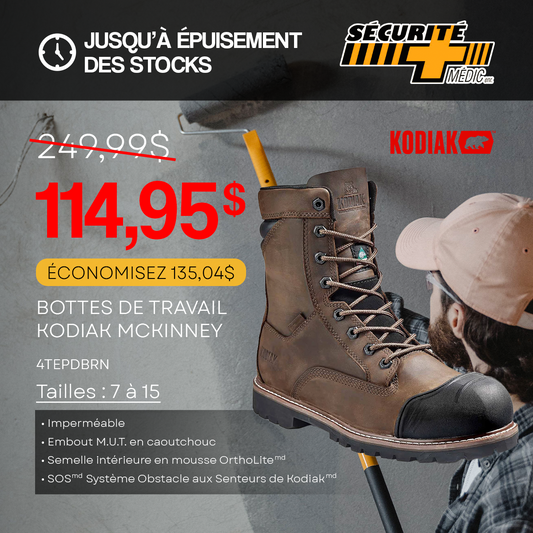 BOTTE KODIAK MCKINNEY WP 8'' CSA BRUNE    4TEPDBRN