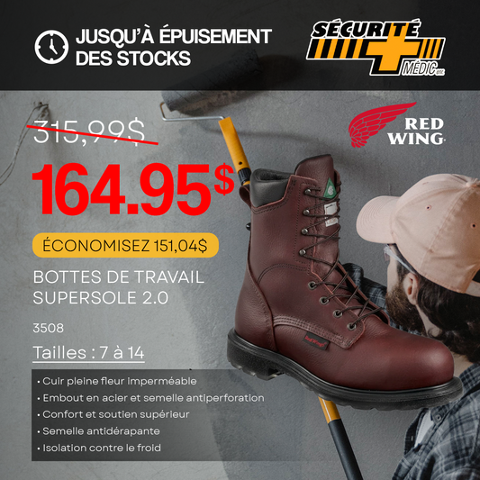 BOTTE RED WING SUPERSOLE 2.0 8'' BRUNE 3508