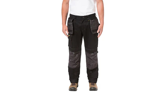 PANTALON MULTIPOCHE CAT H2O DEFENDER NOIR   1810008-10109