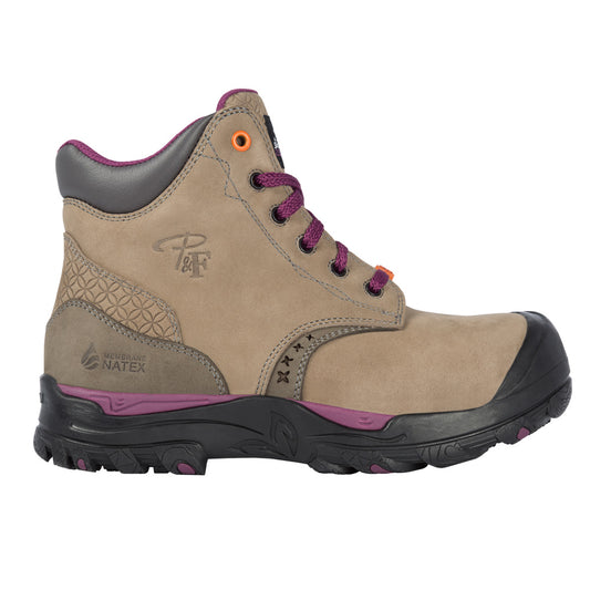 BOTTE DE SÉCURITÉ PILOTE ET FILLES WP GRIS   PF646-68