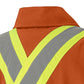 COVERALL PIONEER ORANGE HI-VIZ IN QUILTED COTTON - V206095A 