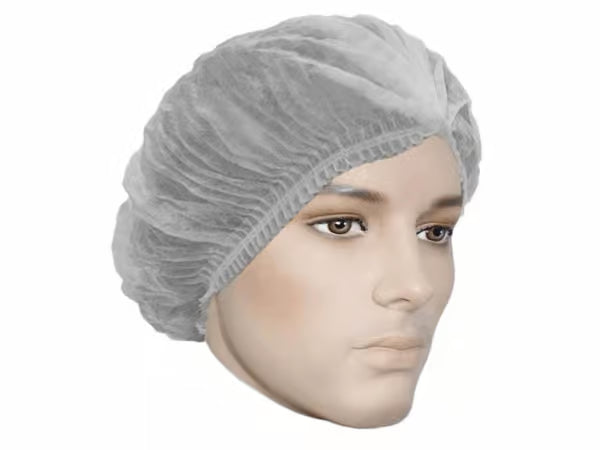 CHAPEAU BOUFFANT BLANC 21" PAQUET DE 100    7021W-U
