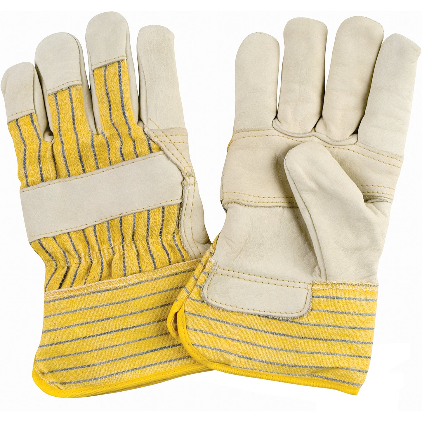 Gants d'ajusteur ZENITH Doublure en Molleton de coton Paume en Cuir fleur de vache ( SR521 - SAM023 - SDL881 )