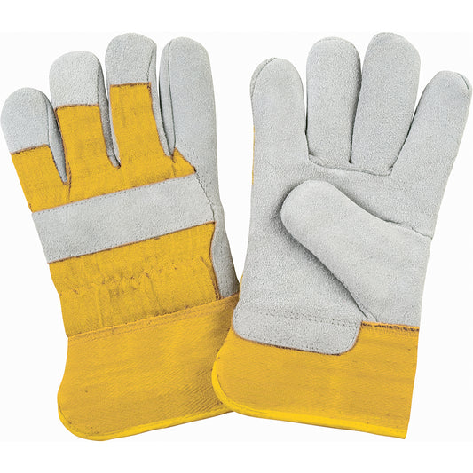 GANTS D'AJUSTEUR EN CUIR REFENDU DOUBLÉE EN MOUSSE DE MOLLETON ( SAP240 - SAP241 - SAP242 - SDL884 )