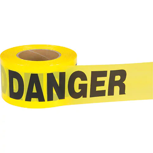 TAPES FOR BARRICADES 2.5 MILS / 1000' X 3" BLACK/YELLOW