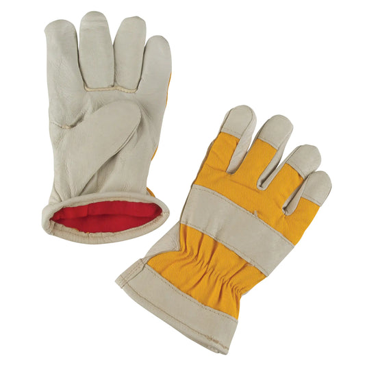 Work gloves Foam fleece lining Pig grain leather palm ZENITH (SDL465 - SDL021 - SDS860 - SDS861 - SDN053)