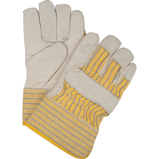 Fitters Gloves Lined for Winter, Grain Cowhide Palm with 100G Thinsulate Lining SEH040