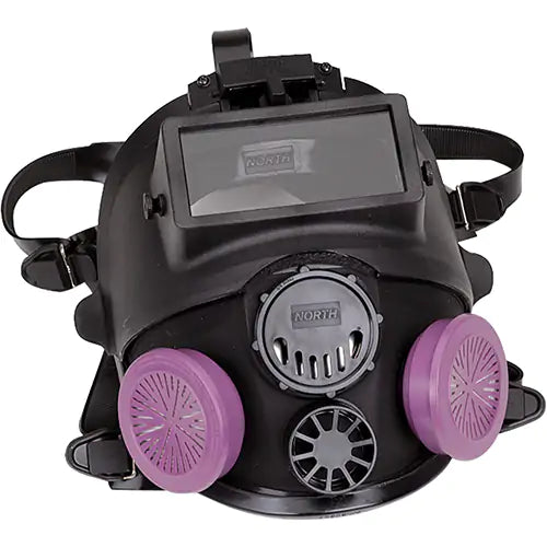 7600 Series Full Facepiece Respirator with Welding Supplemental Equipment, Silicone, SEN150