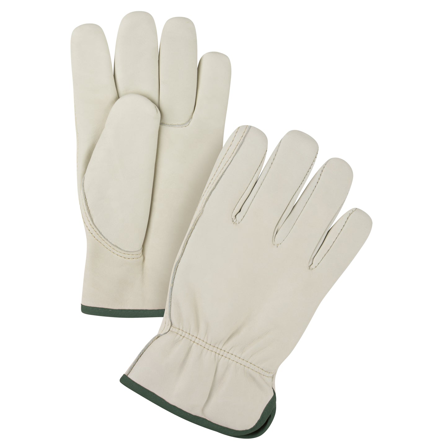 Gants de conducteur doublés en molleton pour l'hiver de première qualité,Paume en Cuir fleur de vache ( SFV195 - SFV196 - SFV197 - SFV198 )