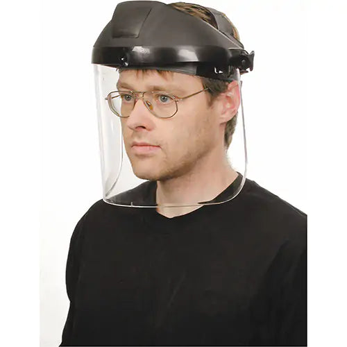 Protecto-Shield® Fibre-Metal® Protective Visors, Propionate, Clear Tint - SG418