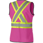 DOSSARD FEMME PIONEER ROSE, B/RFL. À FERMETURE GR. S   V1021840-S