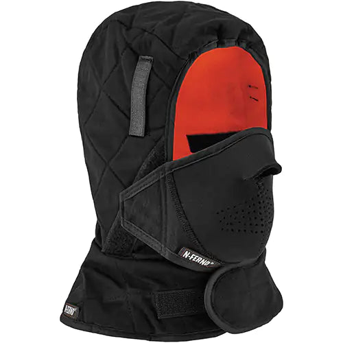 DOUBLURE DE CASQUE N-FERNO + CACHE-BOUCHE, NOIR  O/S     16878