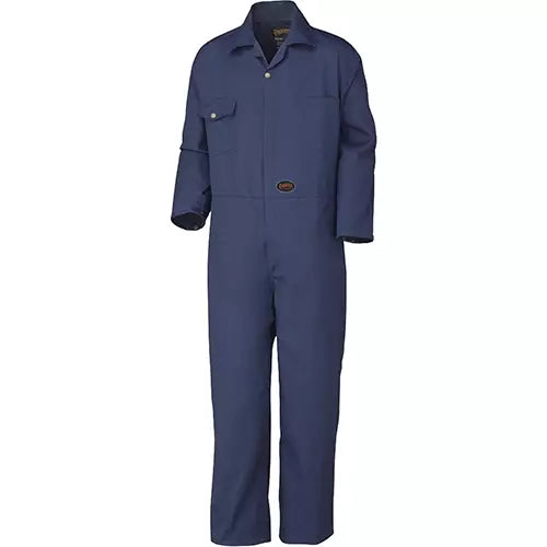 COVERALL PIONEER POLY/COTON BLEU  V2020380-