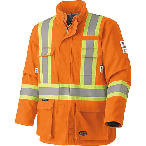 PARKA MATELASSÉ IGNIFUGE ORANGE B/R GR:5XL    V2560250-5XL