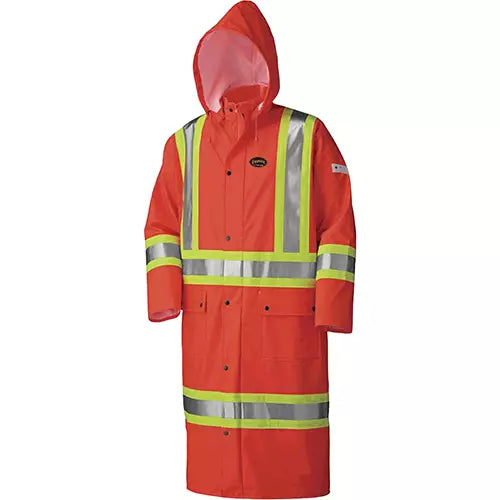 IMPER. LONG PIONEER IGNIFUGE/PU EXTENS. B/RFL. ORANGE    V3520350