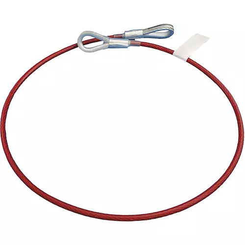 ÉLINGUE D'ANCRAGE CABLE GALVANISÉ 2 YEUX 4'   V8208004