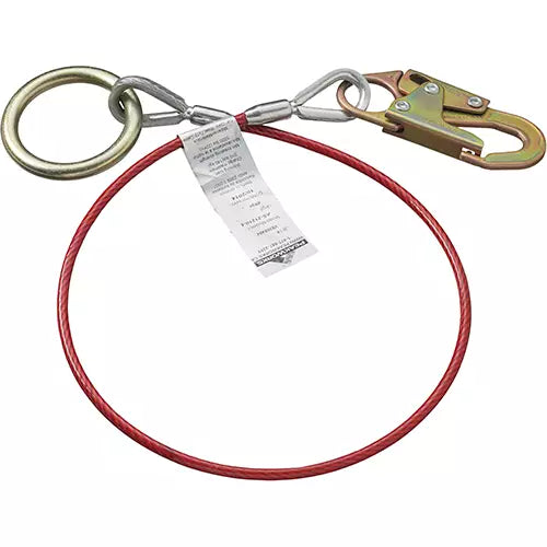 ÉLINGUE D'ANCRAGE MOUSQUETON ET JOINT TORIQUE 4 FT  V8208404