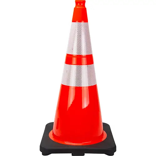 CONE DE SIGNALISATION 28''  B/R  HAUTE INTENSITÉ 3M 4+6''    SHL474