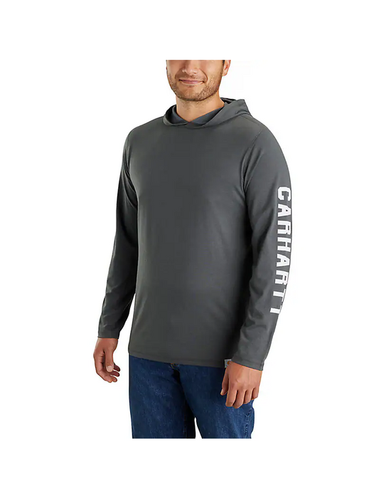 HOODIE LÉGER CARHARTT RLXD FORCE NIGHT FATIGUE HEATHER   106654-GR8