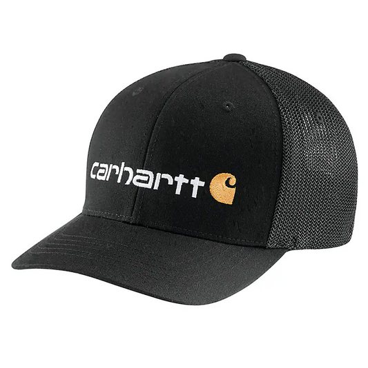 CASQUETTE CARHARTT RUGGED FLEX LOGO NOIR GR.L-XL     105353-N04-L-XL
