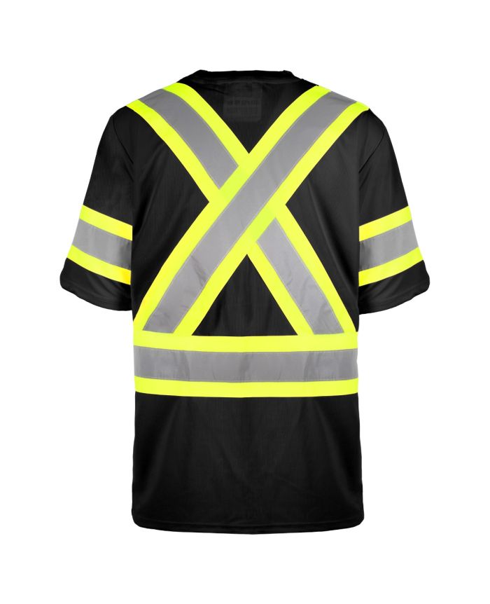 HIGH VISIBILITY SHORT SLEEVE SWEATER 116524