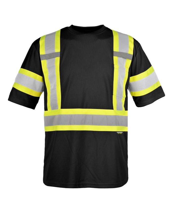 HIGH VISIBILITY SHORT SLEEVE SWEATER 116524