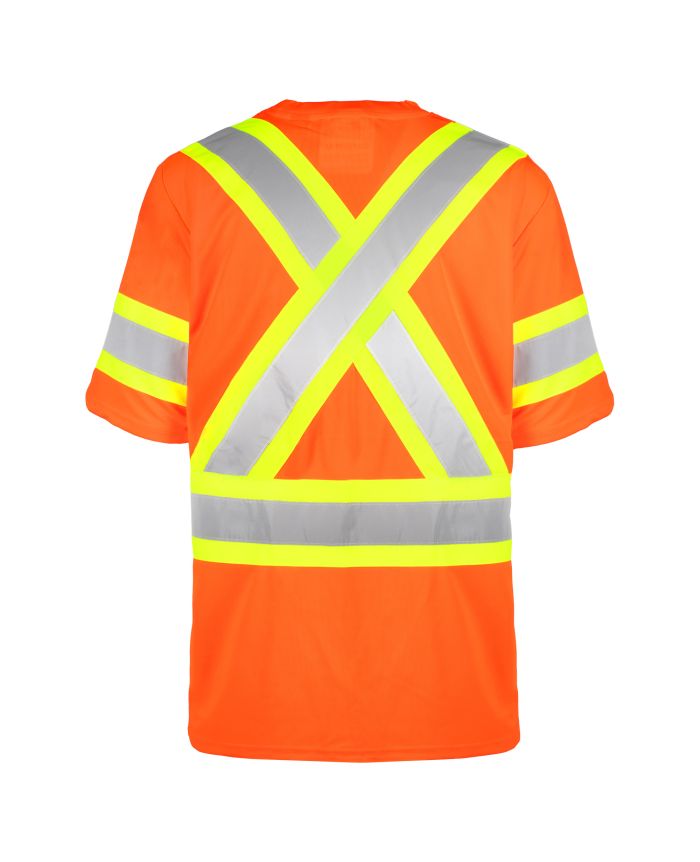 HIGH VISIBILITY SHORT SLEEVE SWEATER 116524