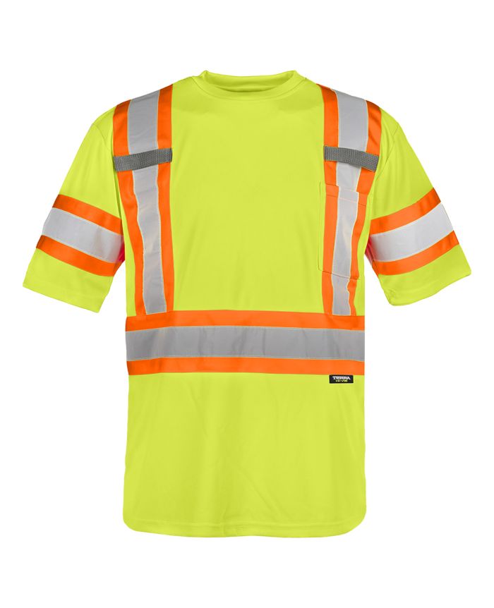 HIGH VISIBILITY SHORT SLEEVE SWEATER 116524