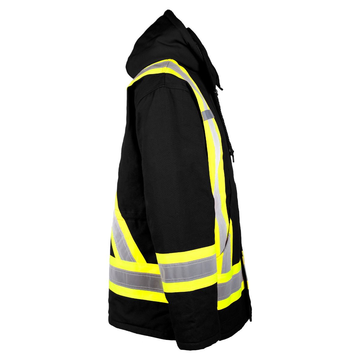 TERRA PARKA IN HIGH VISIBILITY LINED CANVAS 116568