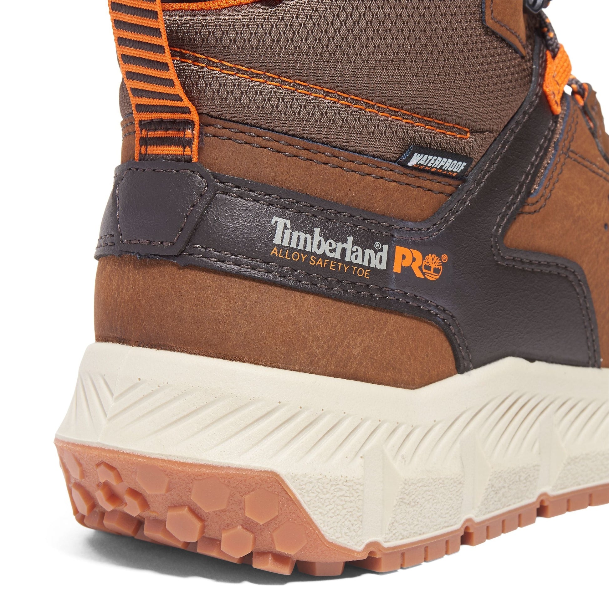 Timberland PRO Tempe CSA Brun EPB — détail HoverSpring talon