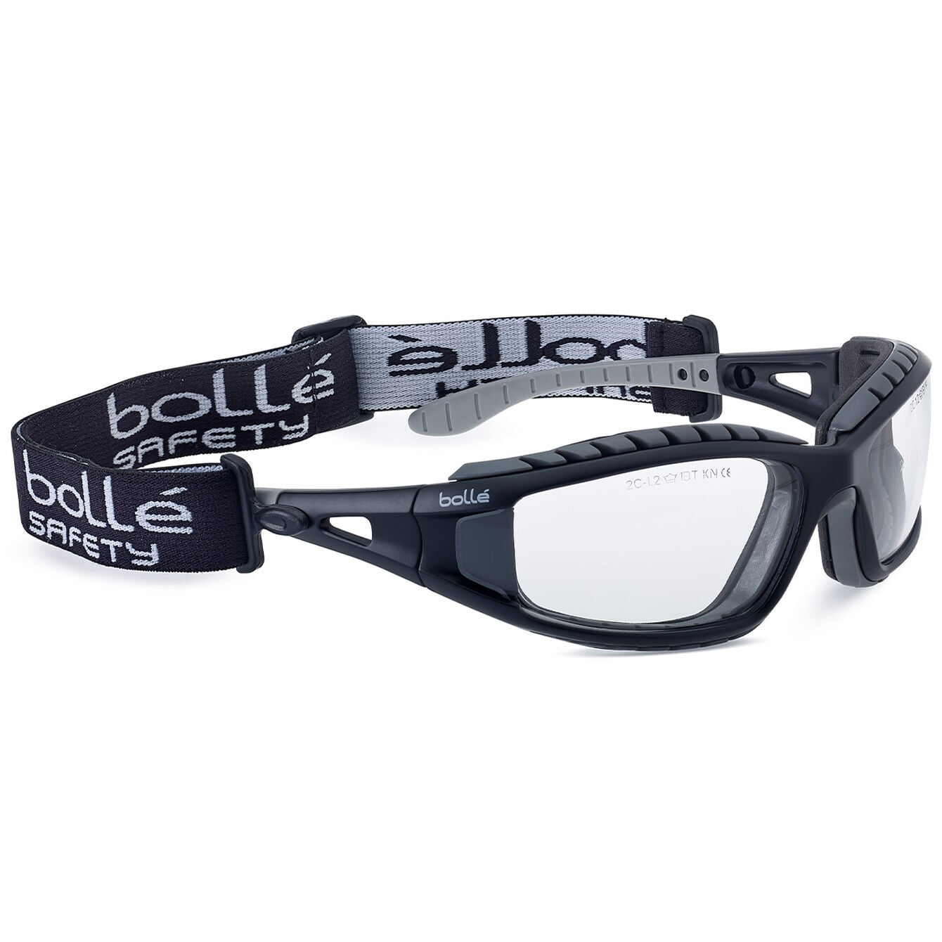 BOLLÉ TRACKER CLEAR GLASSES WITH TRACPSI ELASTIC
