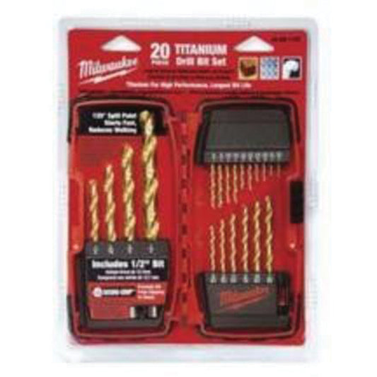 Thunderbolt® Step Drill Bit Set, 20 Piece, High Speed ​​Steel TYF794