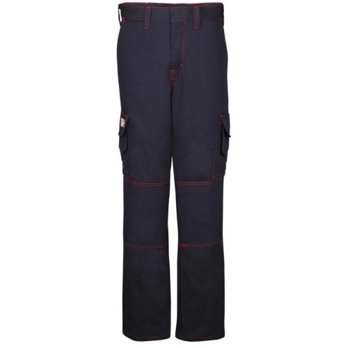 PANTALON BIGBILL IGNIFUGE CARGO BLEU PAD GENOUX GR.34-32  3233US9-B-34-32