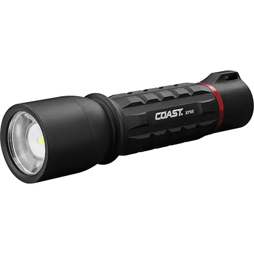 XP9R Dual Power Flashlight, LED, 1000 lumens, Rechargeable/CR123 Batteries - XJ003 