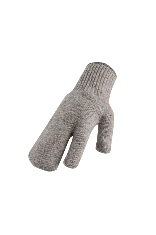 1-FINGER GRAY WOOL MITT DURAY 2100