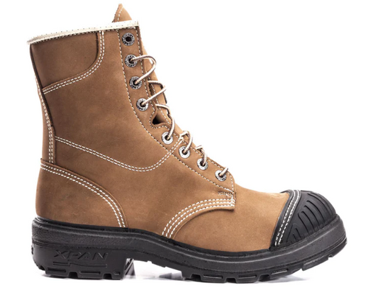 ROYER EMELLE XPAN WORK BOOTS, ALL-LEATHER BOOTS, PARESHOK 2351XP