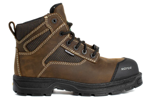 ALL-LEATHER BOOTS, METAL-FREE, ALL-LEATHER TOE AGILITY ARCTIC GRIP 5628AG