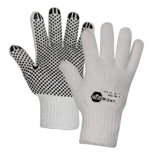 JACKFIELD THERMAL KNITTING GLOVES WITH PVC DOTS 90-322