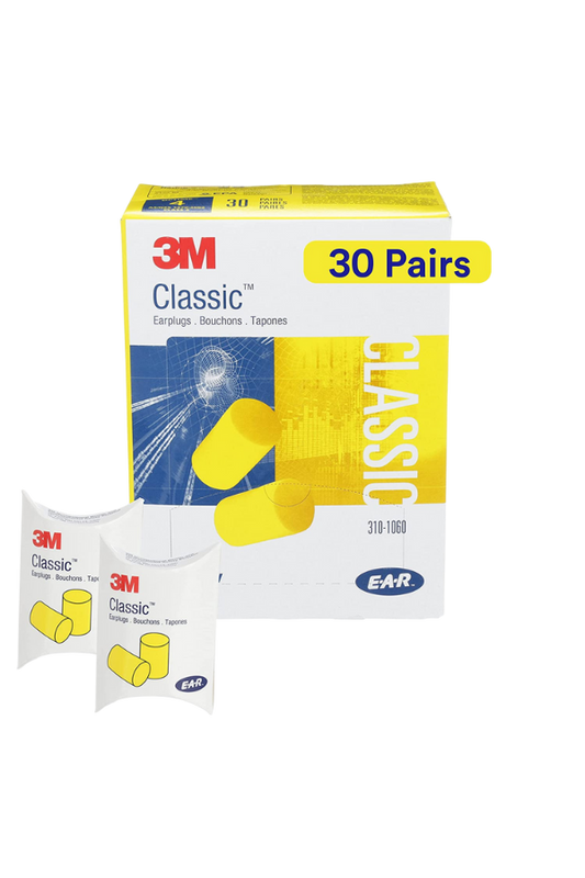 3M Classic EAR Foam Earplugs B200C