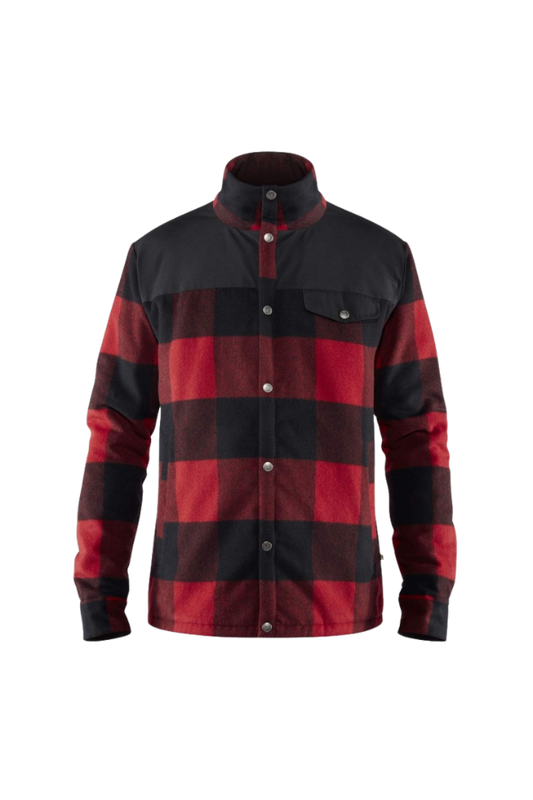 Canadian shirt LUMBERJACK in red wool BIG BILL 472-R