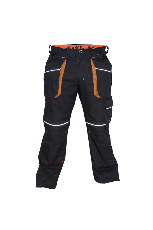 Multi-pocket work pants with knee pad opening, Style: HOUSTON