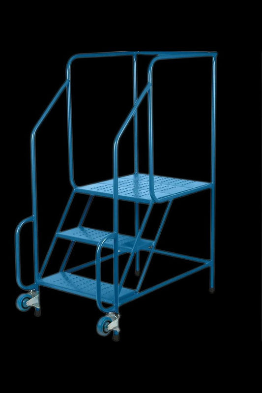 ÉCHELLES TILT-N-ROLL EN ACIER 3 MARCHES