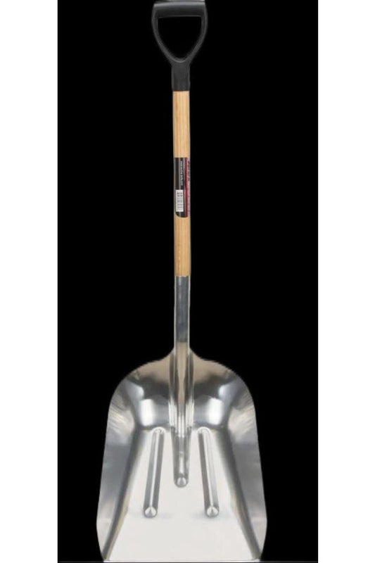 Pelle creuse, Bois, Lame Aluminium, Manche Prise en D, 24-1/2" Longueur NM985