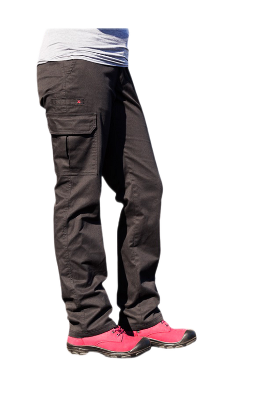 Pilote &amp; Filles black cargo work pants PF820-N