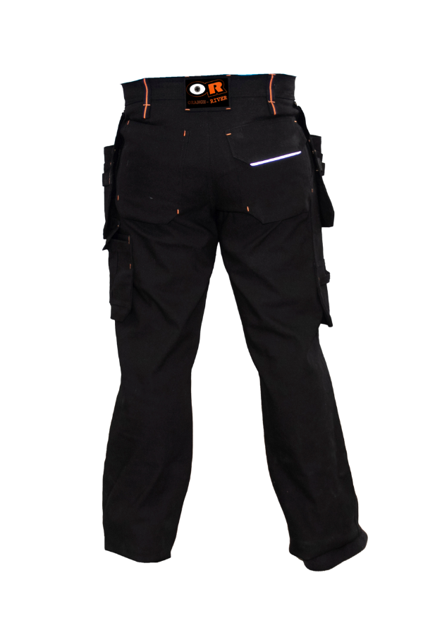 Multi-pocket pants TEXAN Orange River Black or Tan – Sécurité Médic